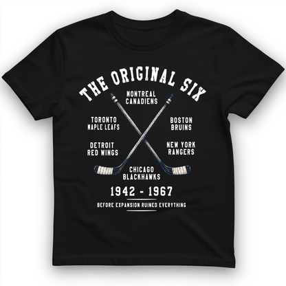 NHL Era of Six T-Shirt Black / S