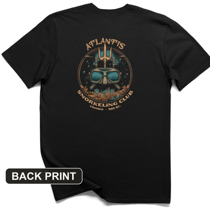 Atlantis Back Print T-Shirt