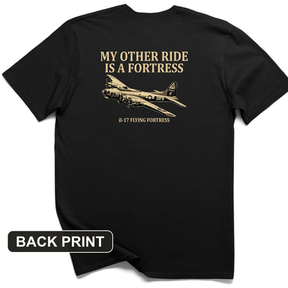 B-17 Back Print T-Shirt