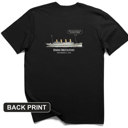 Britannic Back Print T-Shirt
