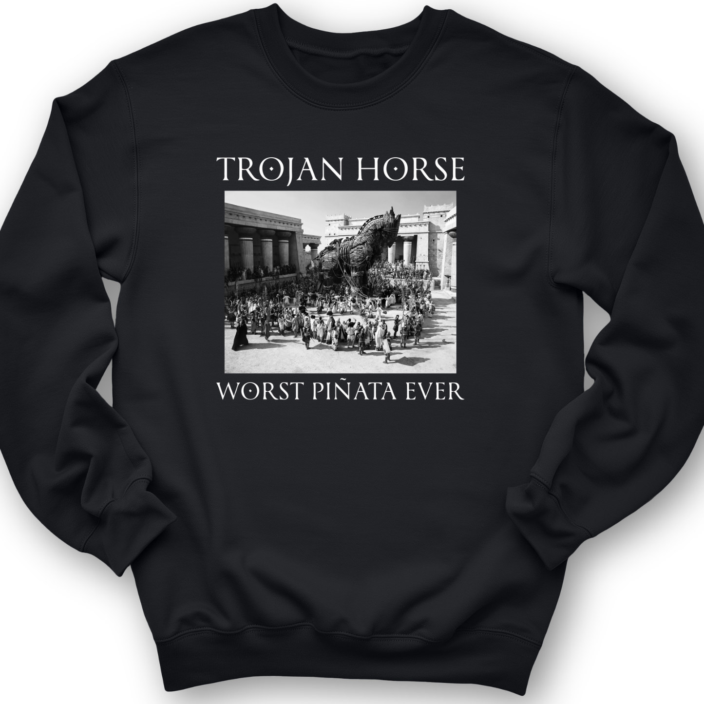 Trojan Horse Pinata Crewneck