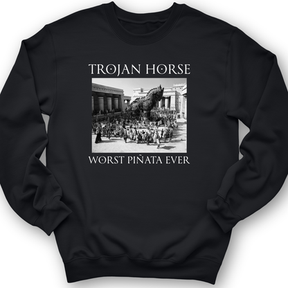 Trojan Horse Pinata Crewneck