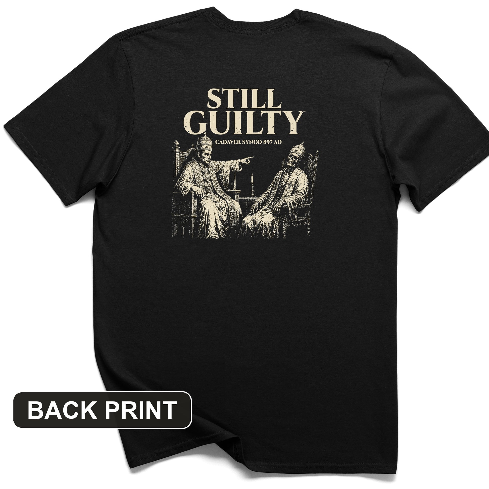 Cadaver Synod Back Print T-Shirt