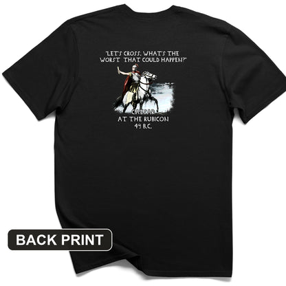 Caesar Cross Rubicon Back Print T-Shirt