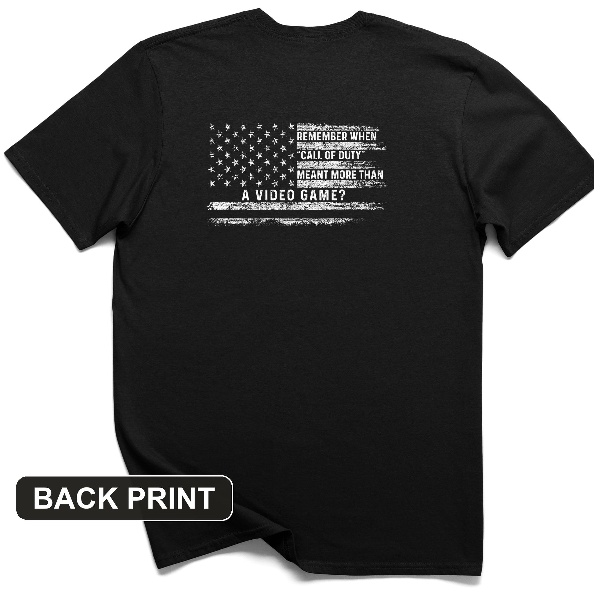 Call of Duty Back Print T-Shirt