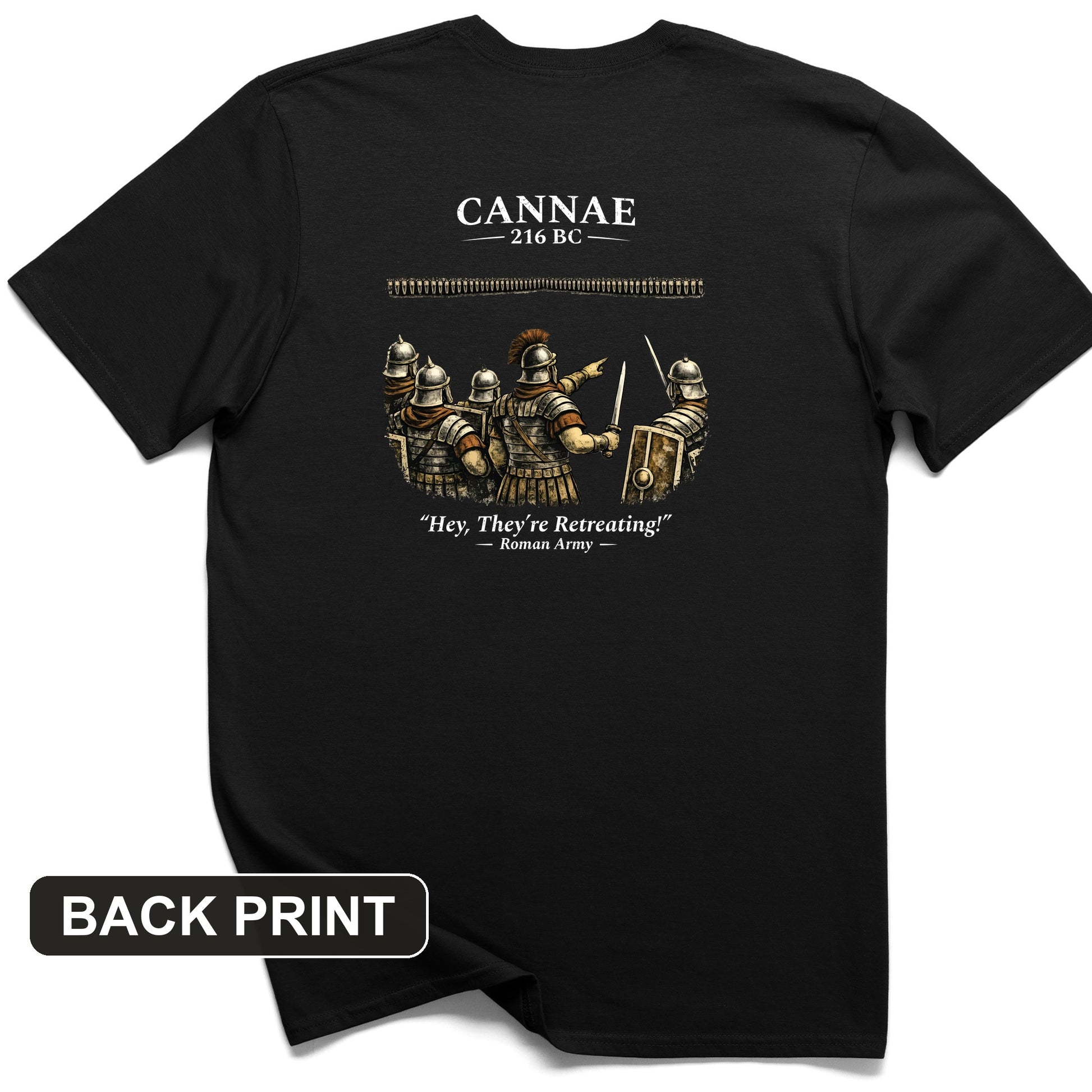 Cannae Back Print T-Shirt
