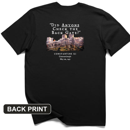 Constantinople Back Print T-Shirt