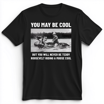 Teddy Riding Moose Premium Tee
