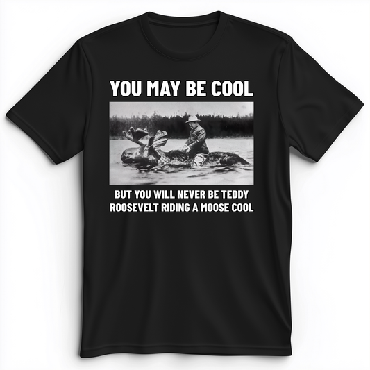 Teddy Riding Moose Premium Tee