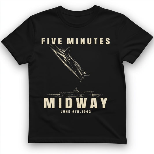5 Minutes Midway T-Shirt Black / S