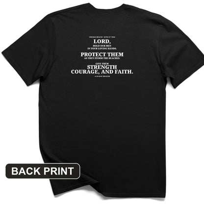 DDay Prayer Back Print T-Shirt