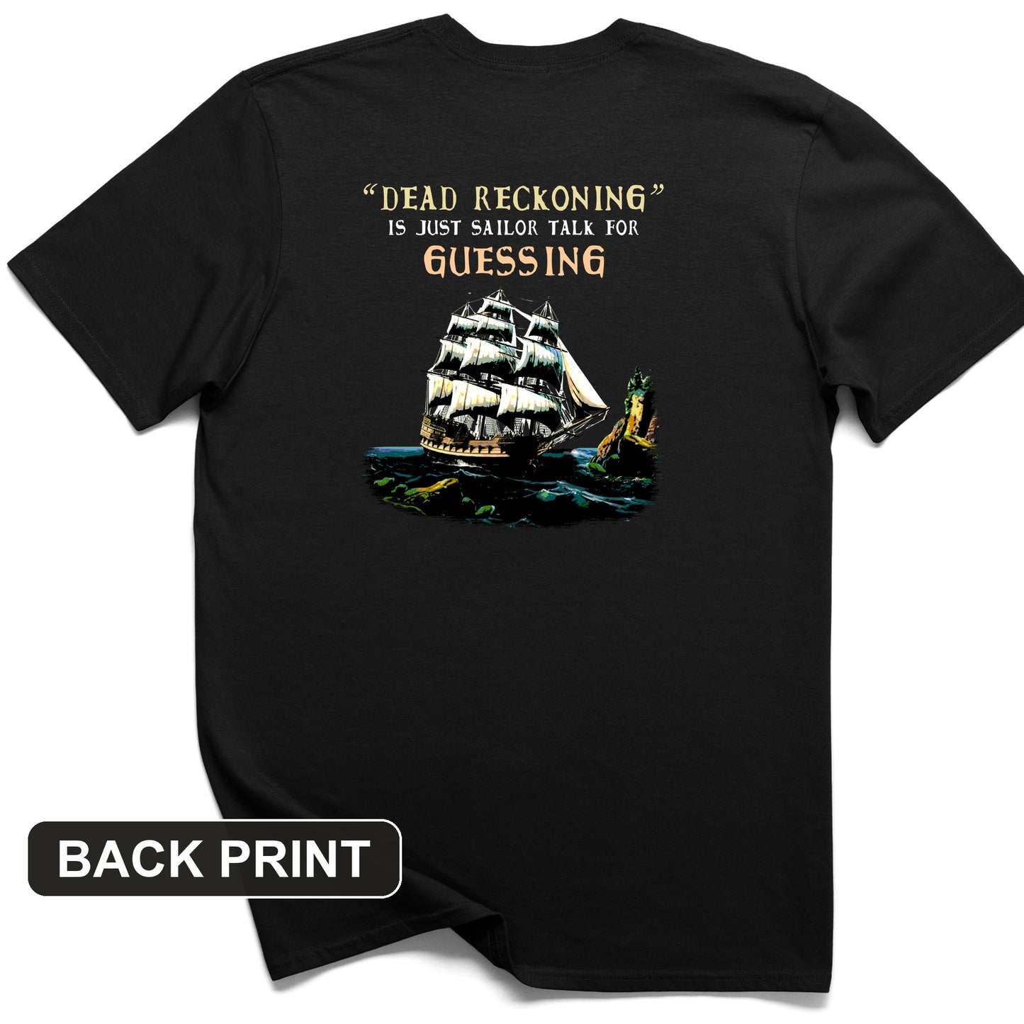 Dead Reckoning Sailor Back Print T-Shirt