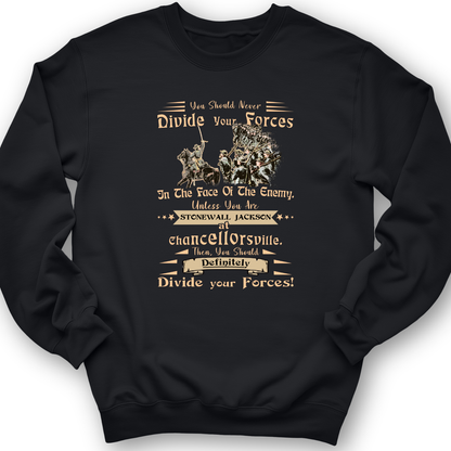 Dividing Forces Crewneck