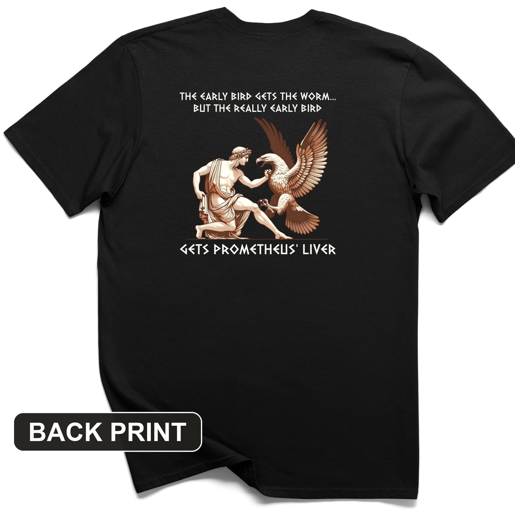 Early Bird Back Print T-Shirt