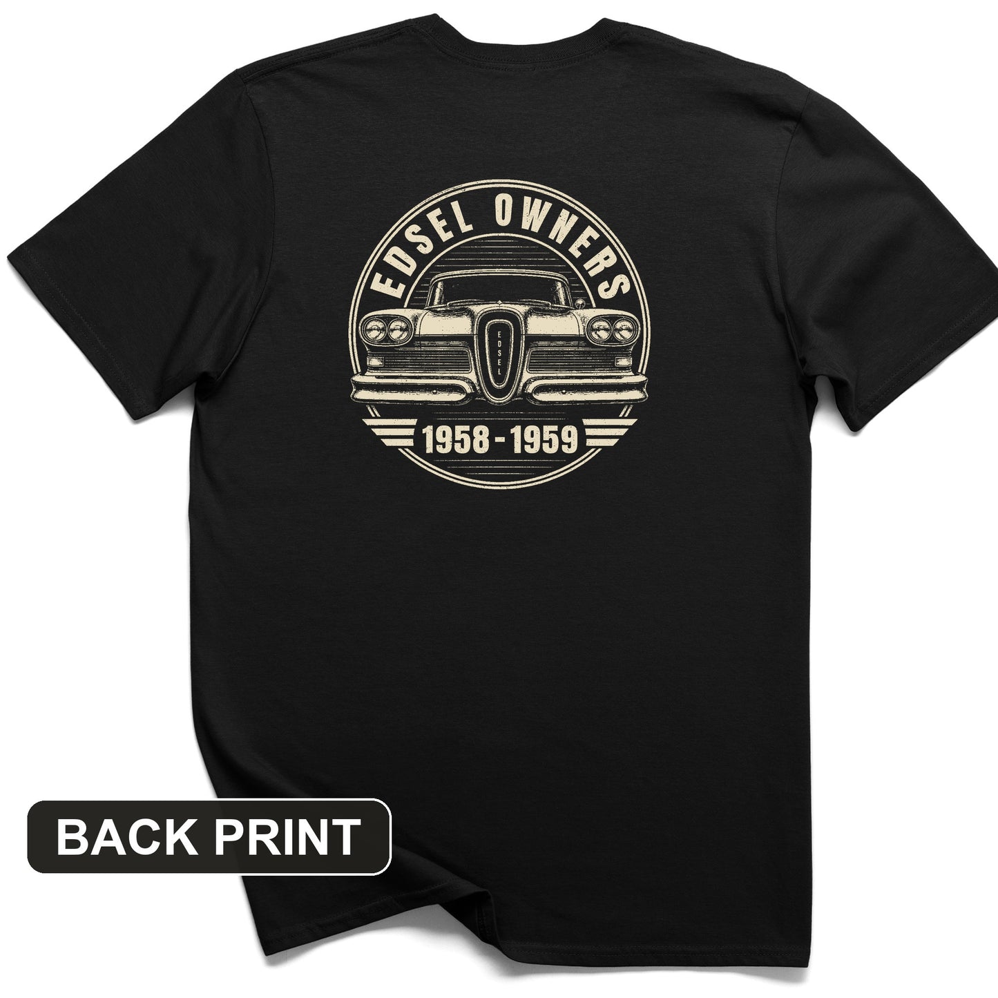 Edsel Back Print T-Shirt