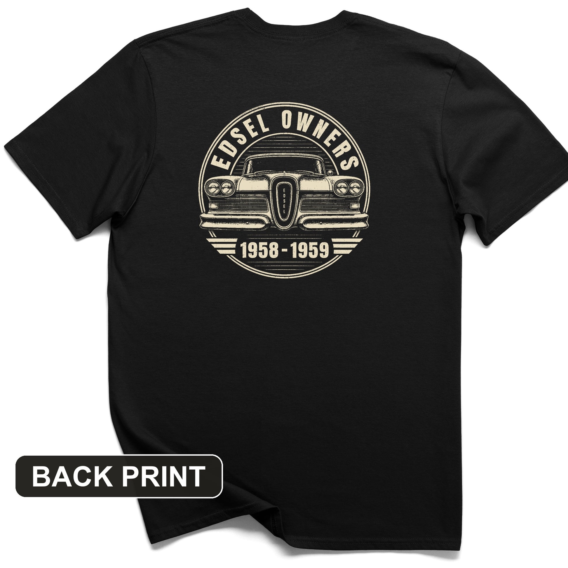 Edsel Back Print T-Shirt
