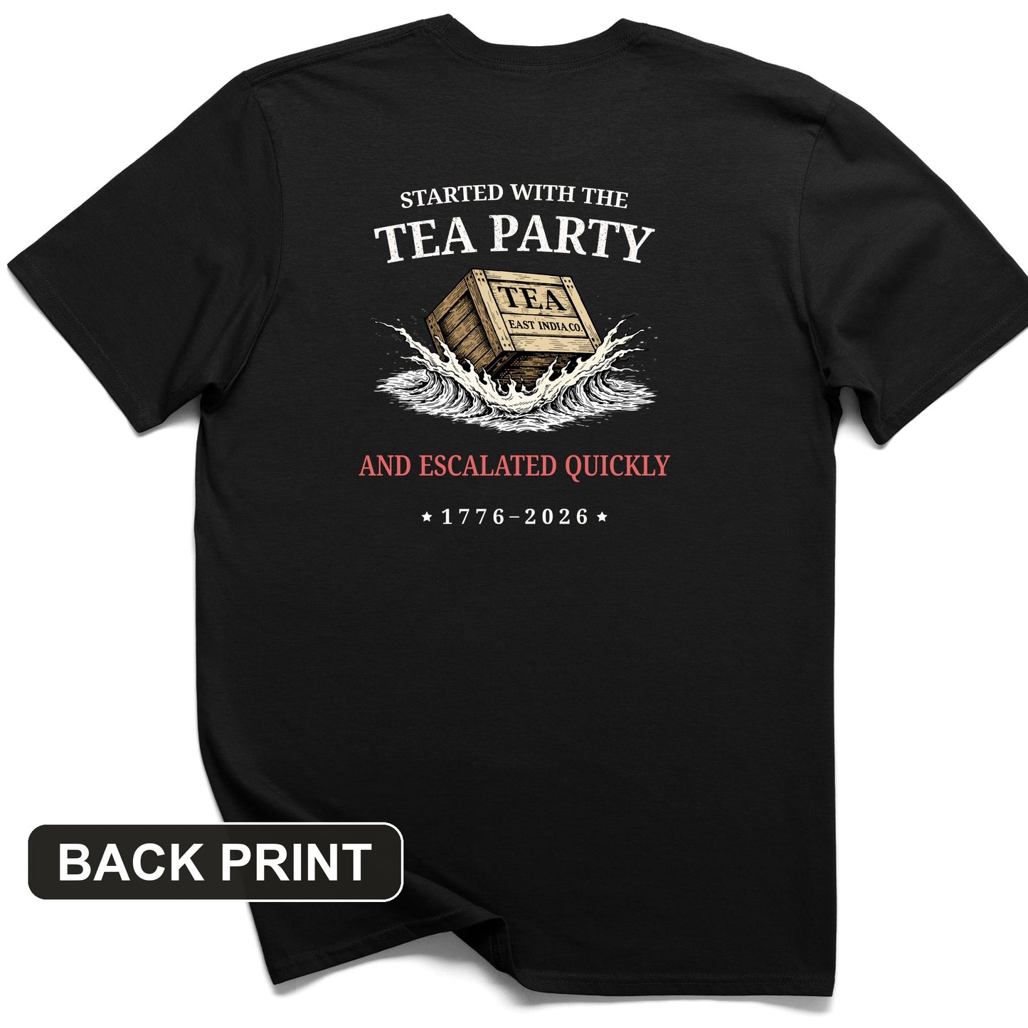 Escalated Quickly Back Print T-Shirt