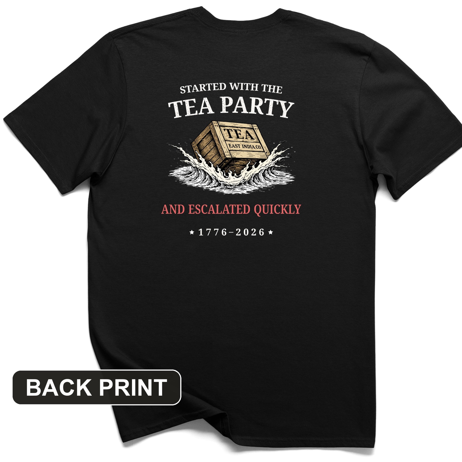 Escalated Quickly Back Print T-Shirt