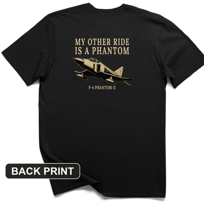 F-4 Phantom Back Print T-Shirt