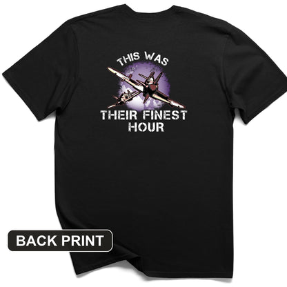 Finest Hour Back Print T-Shirt