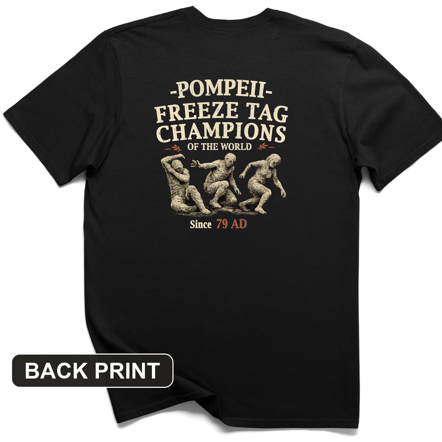 Freeze Tag Back Print T-Shirt
