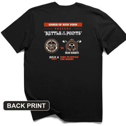Gangs of New York Back Print T-Shirt