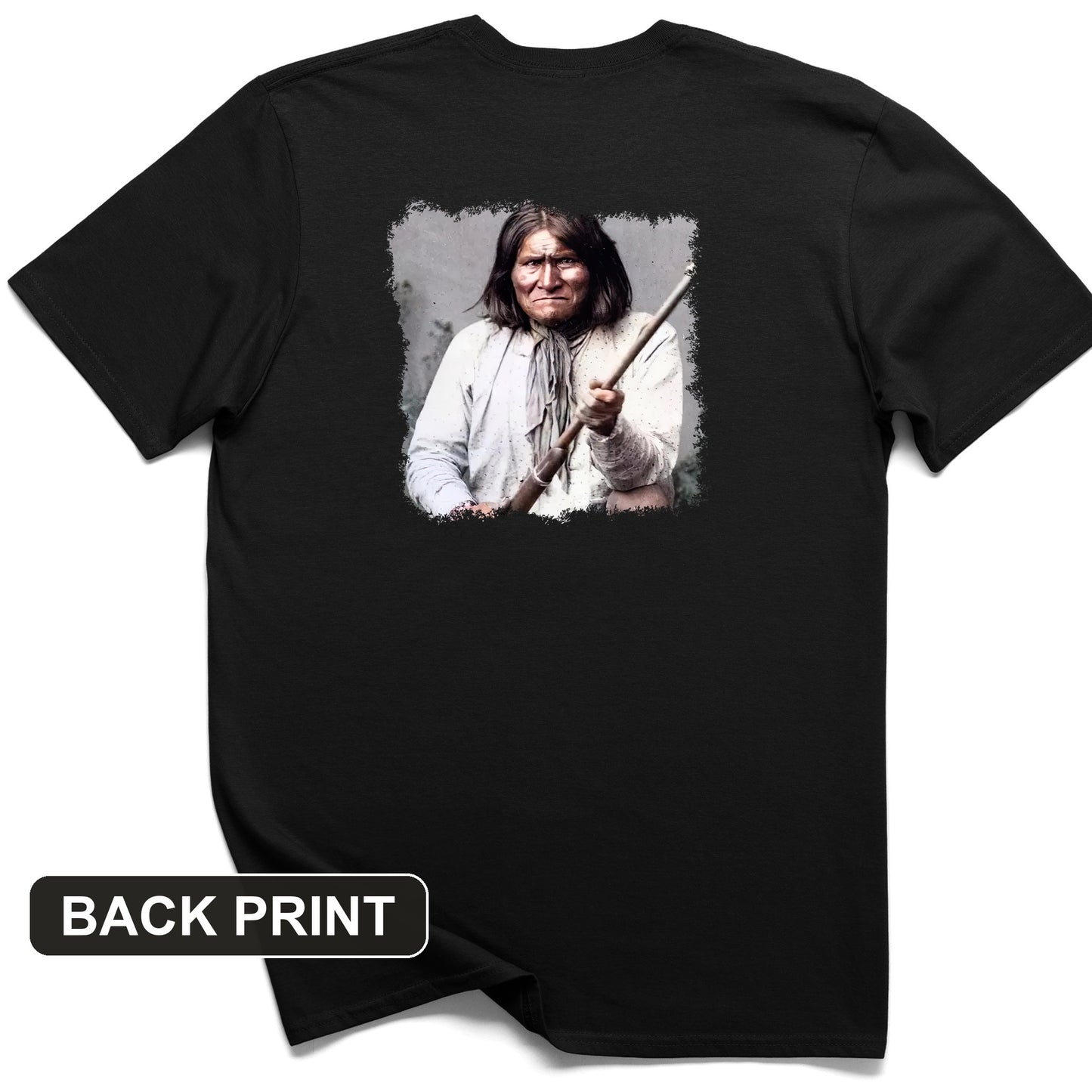 Geronimo Back Print T-Shirt