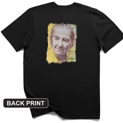 Golda Meir Back Print T-Shirt