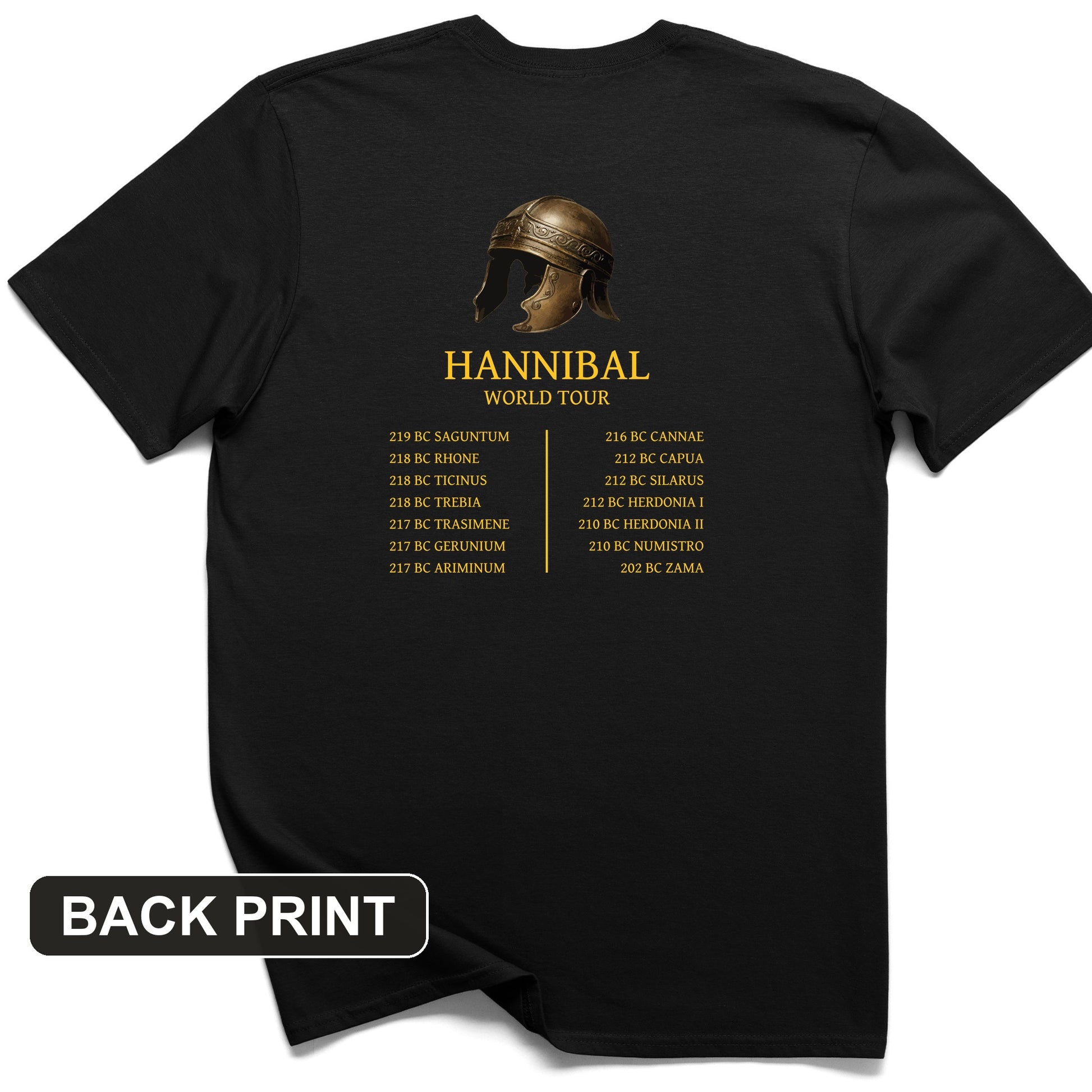 Hannibal World Tour Back Print T-Shirt