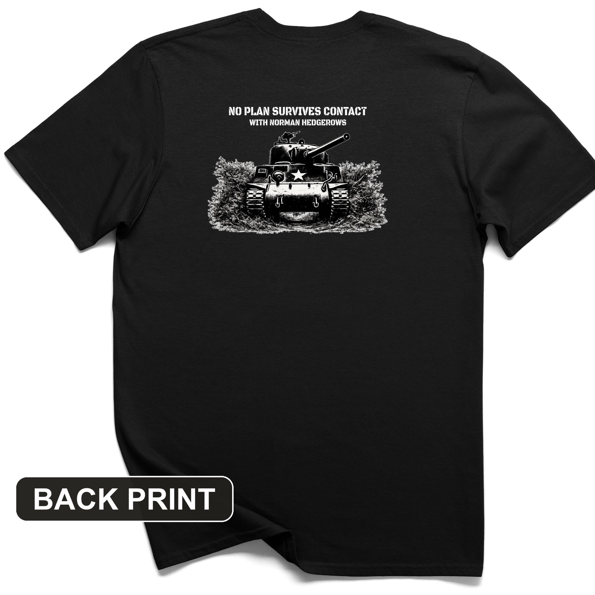 Hedgerows Back Print T-Shirt