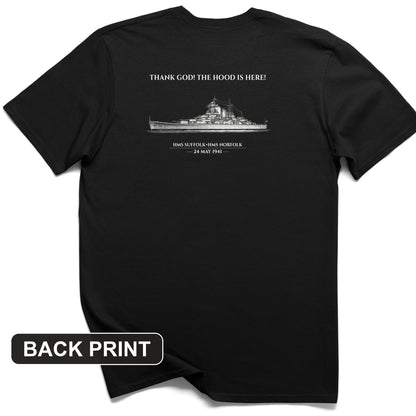 Hood Back Print T-Shirt