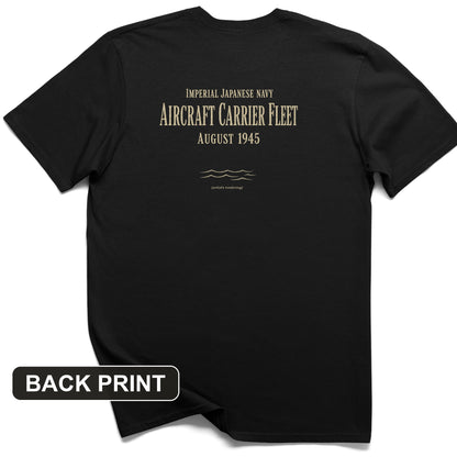 IJN Aircraft Carriers Back Print T-Shirt
