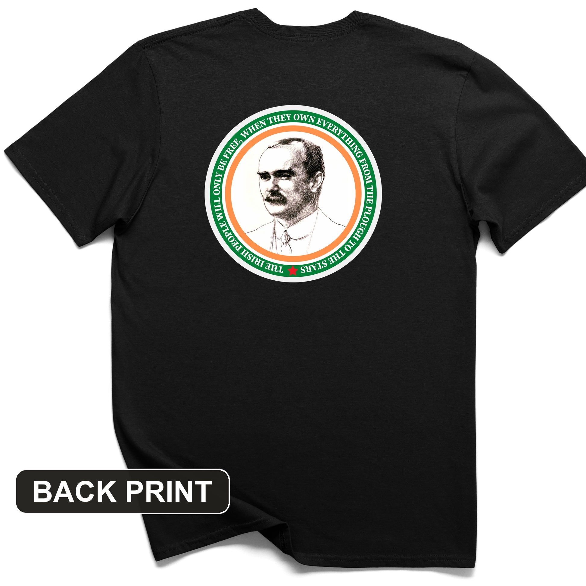 James Connolly Back Print T-Shirt