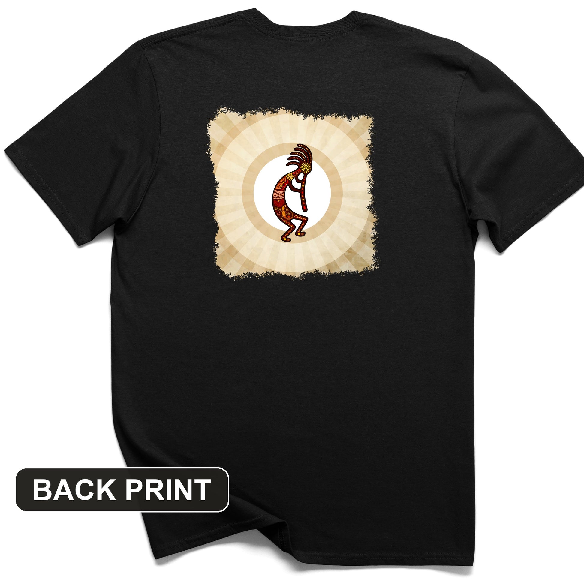 Kokopelli Back Print T-Shirt
