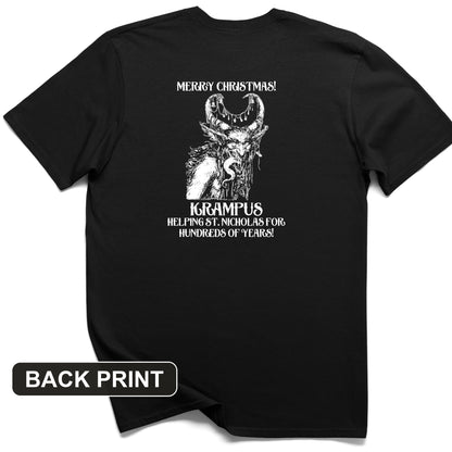 Krampus Back Print T-Shirt