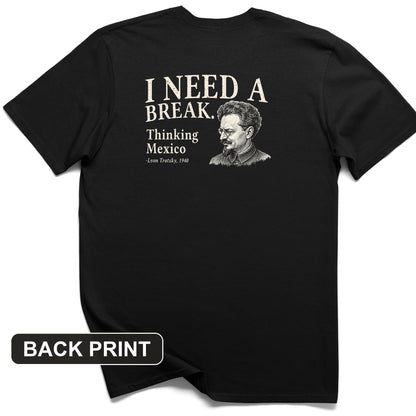 Leon Trotsky Mexico Back Print T-Shirt
