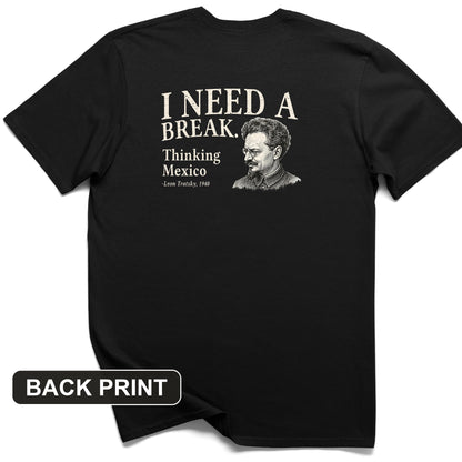 Leon Trotsky Mexico Back Print T-Shirt