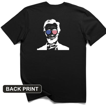 Lincoln Shades Back Print T-Shirt