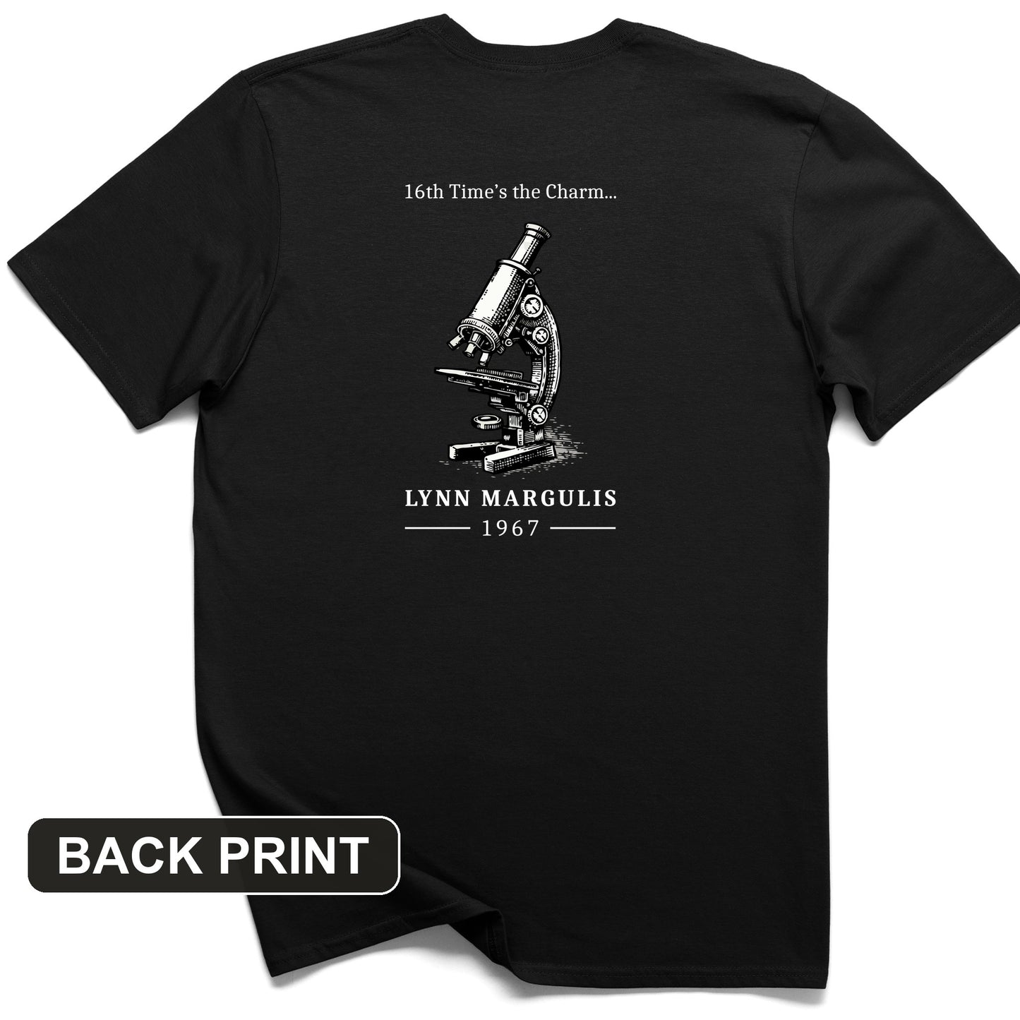 Lynn Margulis Back Print T-Shirt