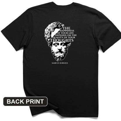Marcus Aurelius Back Print T-Shirt