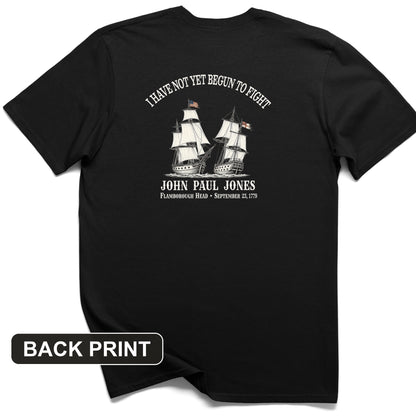 Not Yet Begun to Fight Back Print T-Shirt