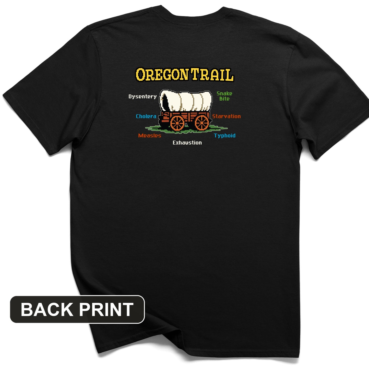 Oregon Trail Back Print T-Shirt