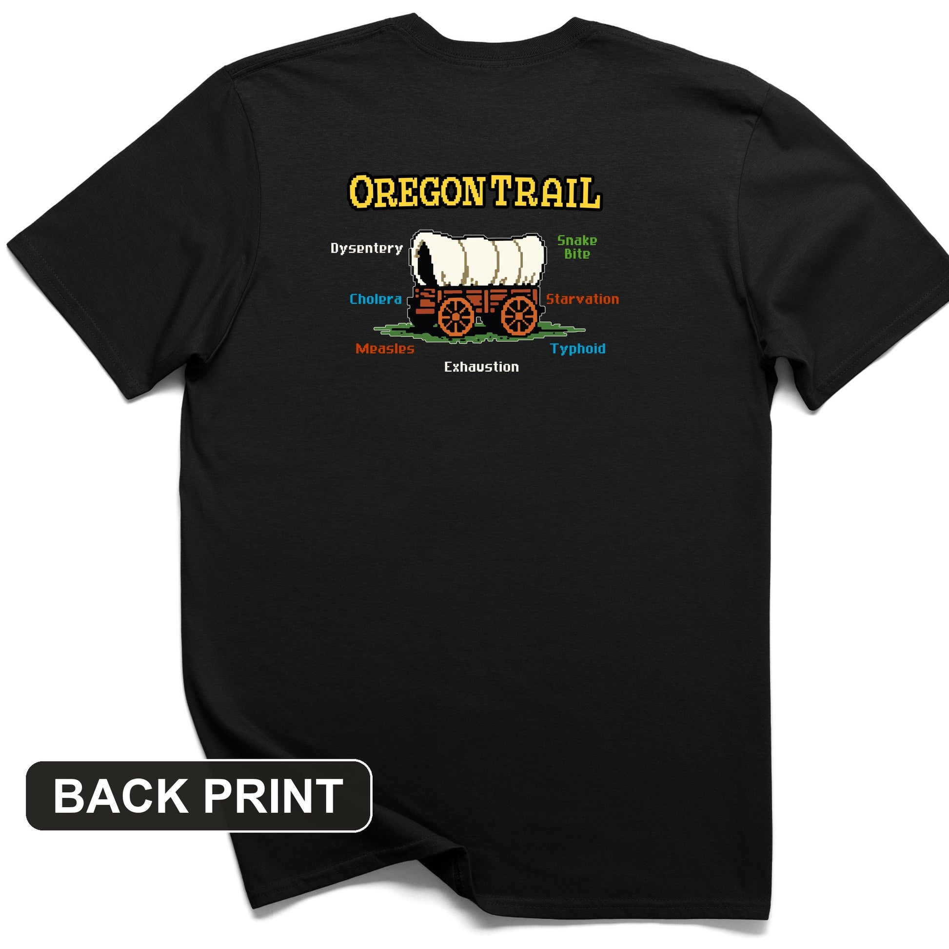 Oregon Trail Back Print T-Shirt