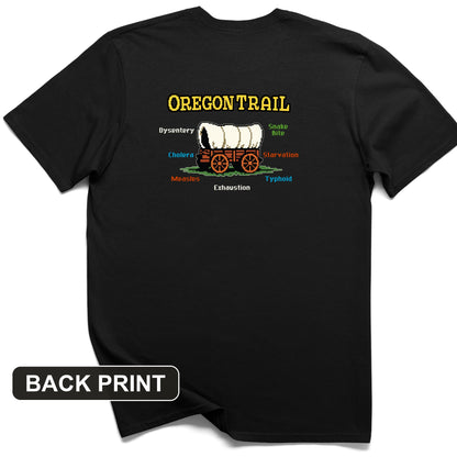 Oregon Trail Back Print T-Shirt