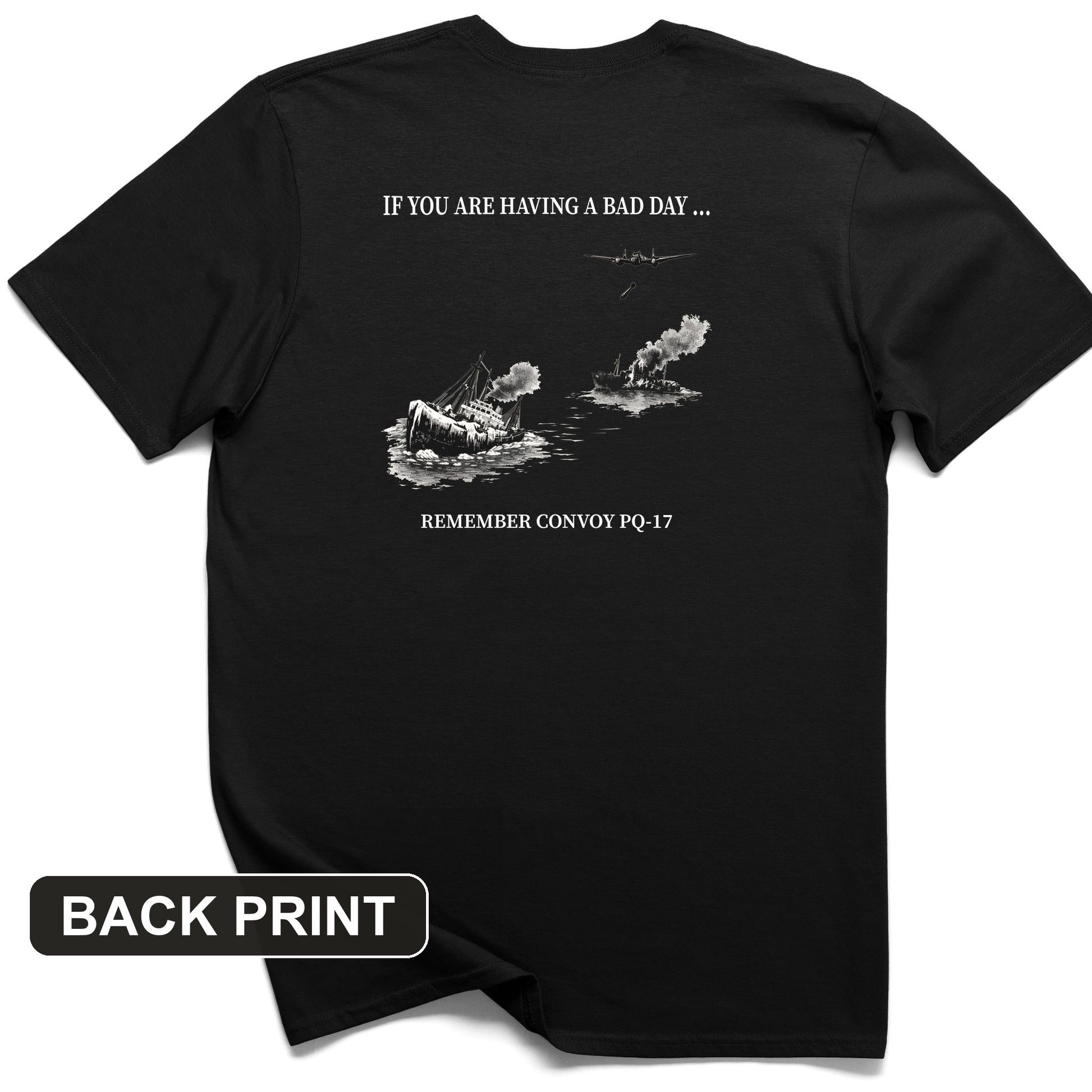 Pq-17 Back Print T-Shirt