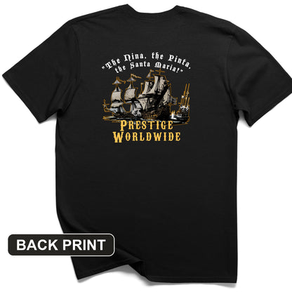 Prestige Worldwide Back Print T-Shirt