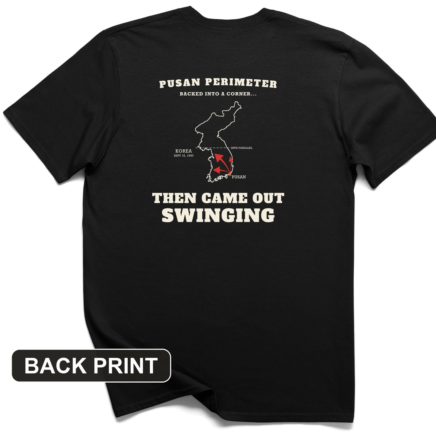 Pusan Perimeter Back Print T-Shirt