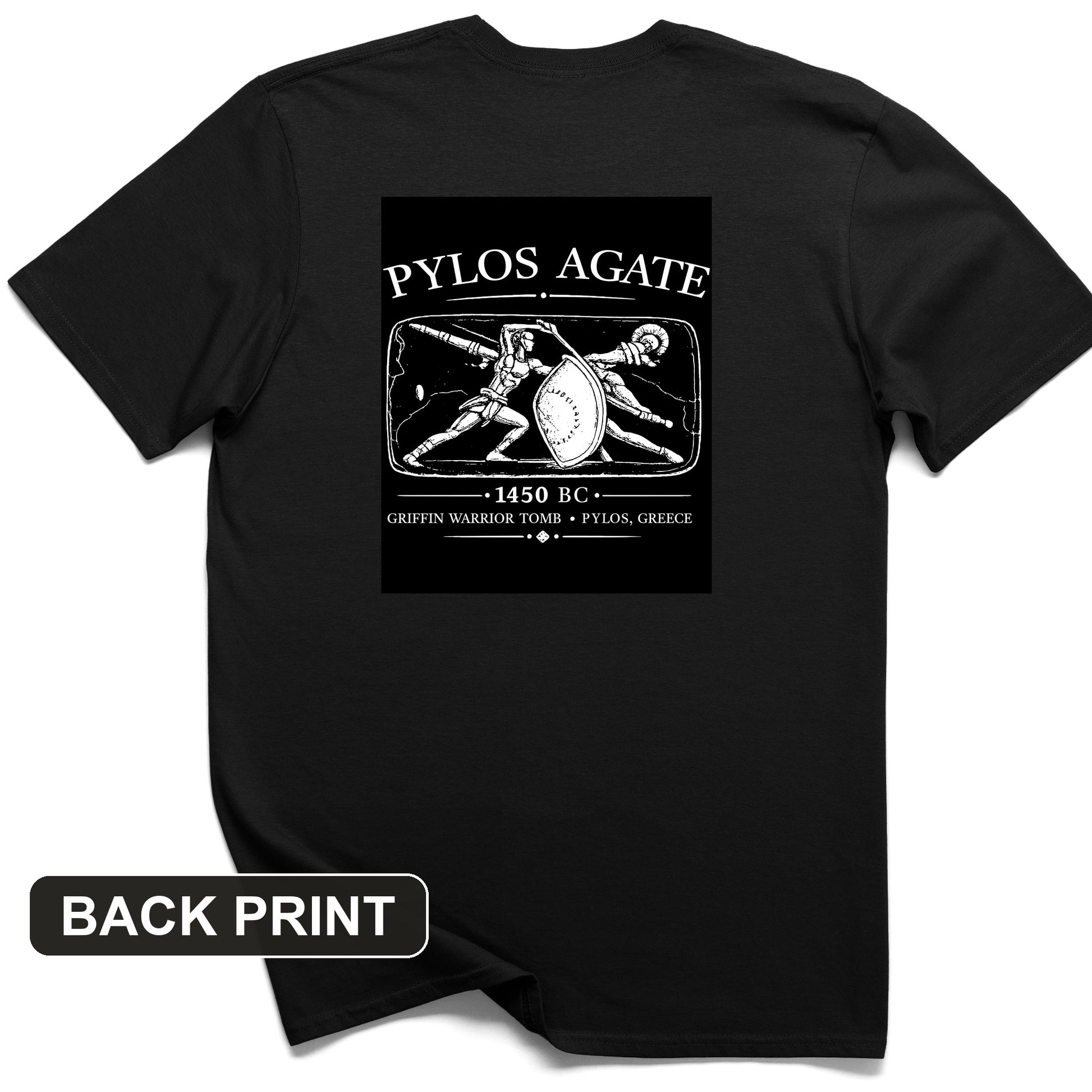 Pylos Agate Back Print T-Shirt