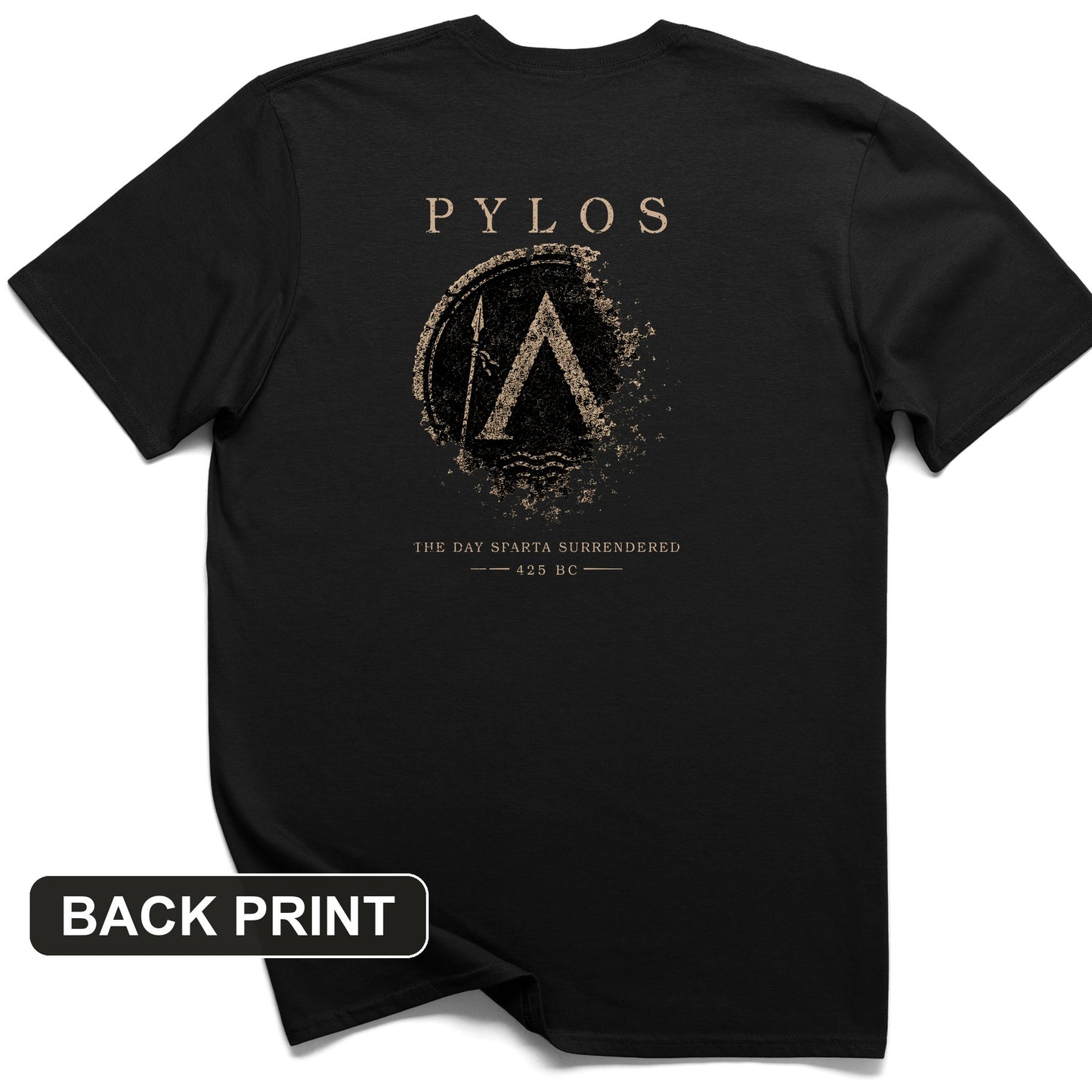 Pylos Back Print T-Shirt