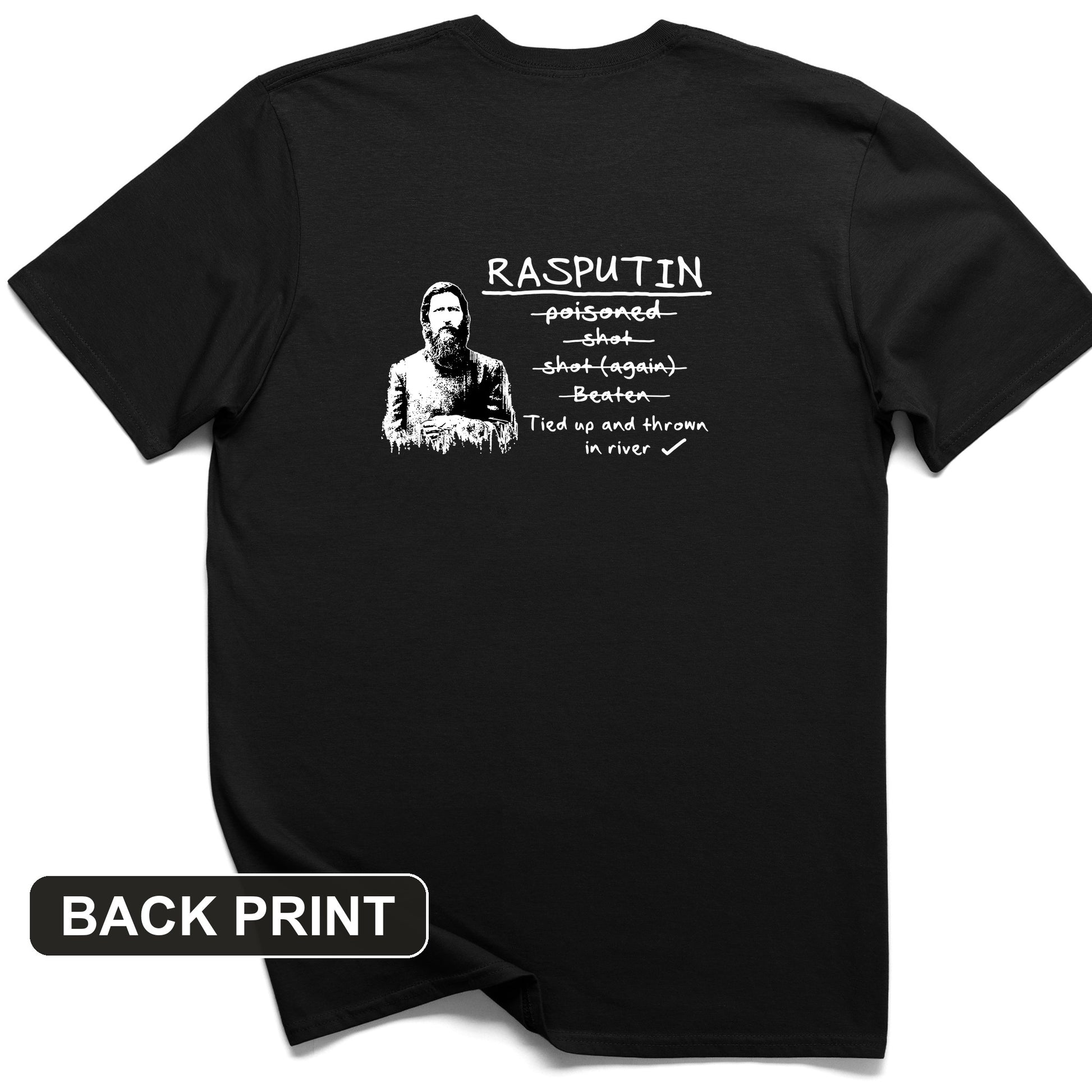 Rasputin Back Print T-Shirt